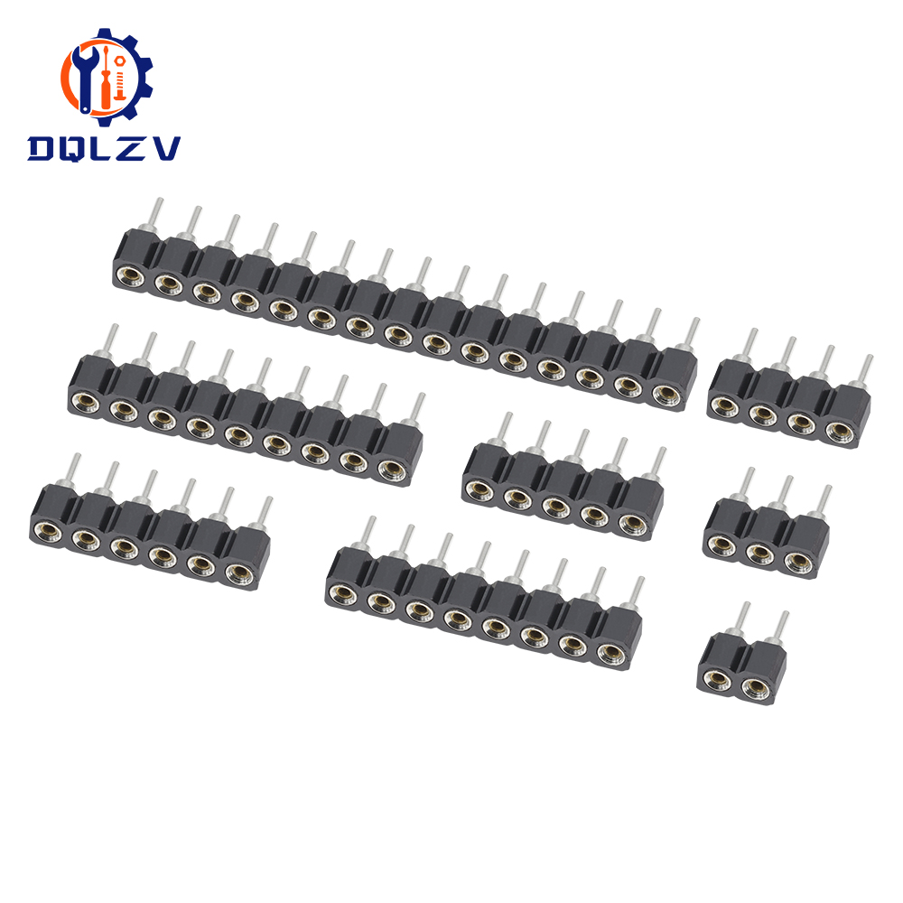 Dip Bar Parallel - Шаг 2,54 мм, однорядный, женский, SMD,