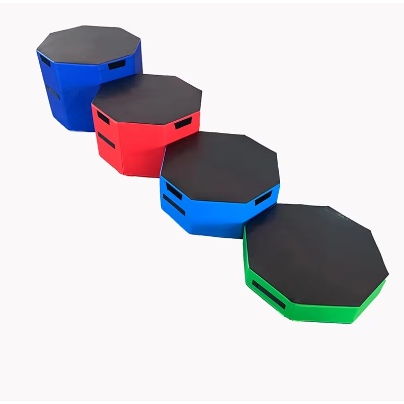 Plyo Jump Box - Многофункциональный восьмиугольный плиобокс из ПВХ 4-в-1