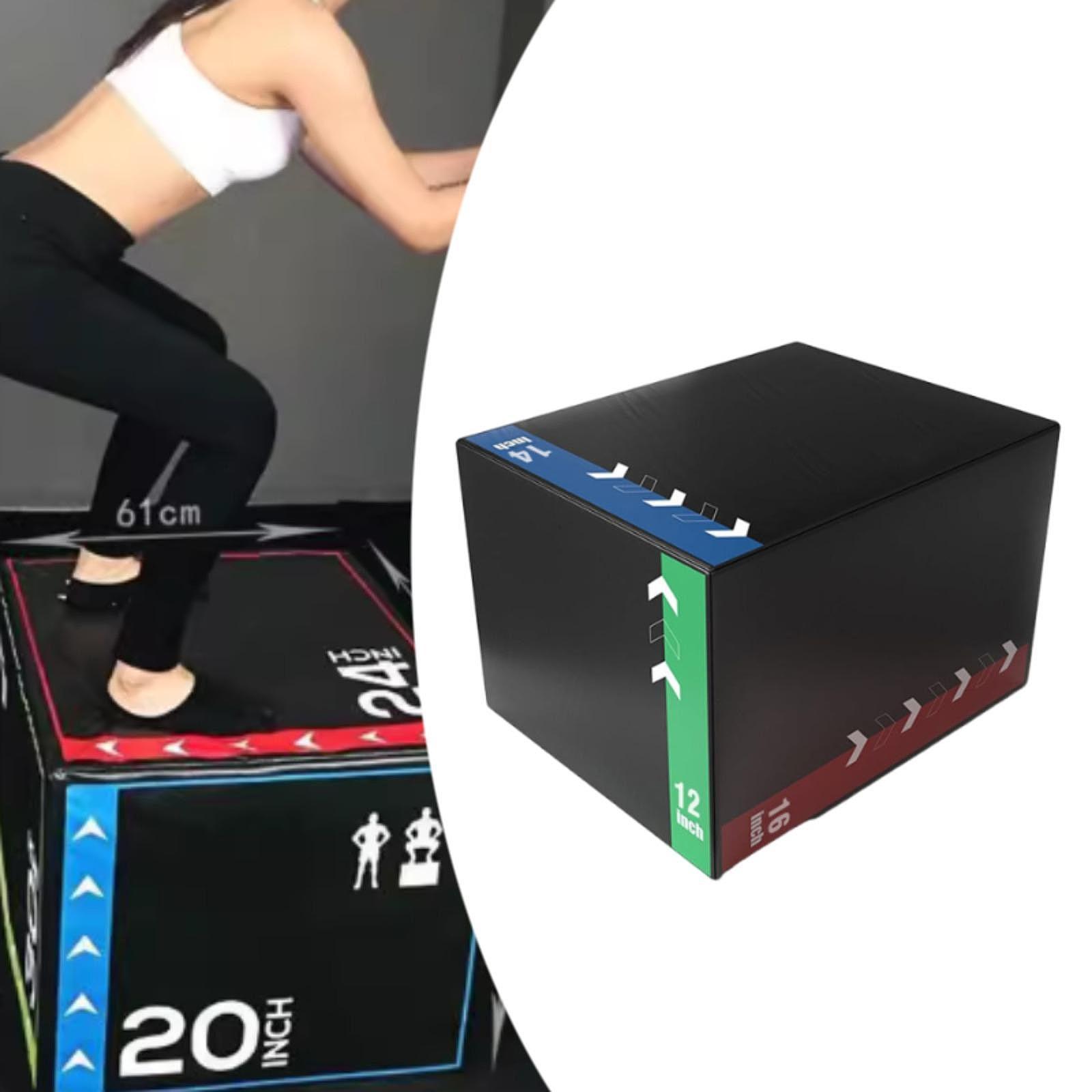 Plyo Jump Box - Плиометрическая коробка для прыжков, сверхмощная универсальная