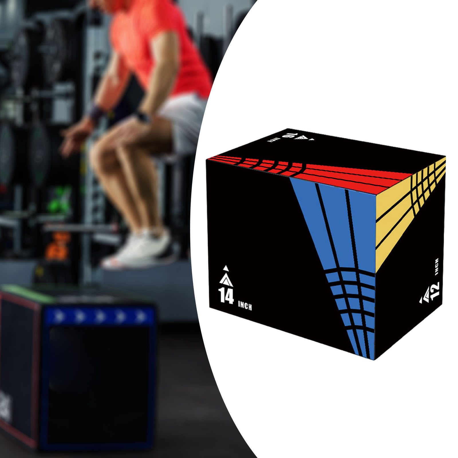 Коробка для прыжков 3-в-1, пли – обзор и цена Plyo Jump Box