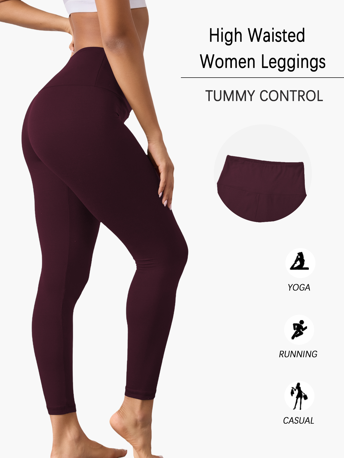 Женские леггинсы больших разме – обзор и цена Yoga Fitness Leggings