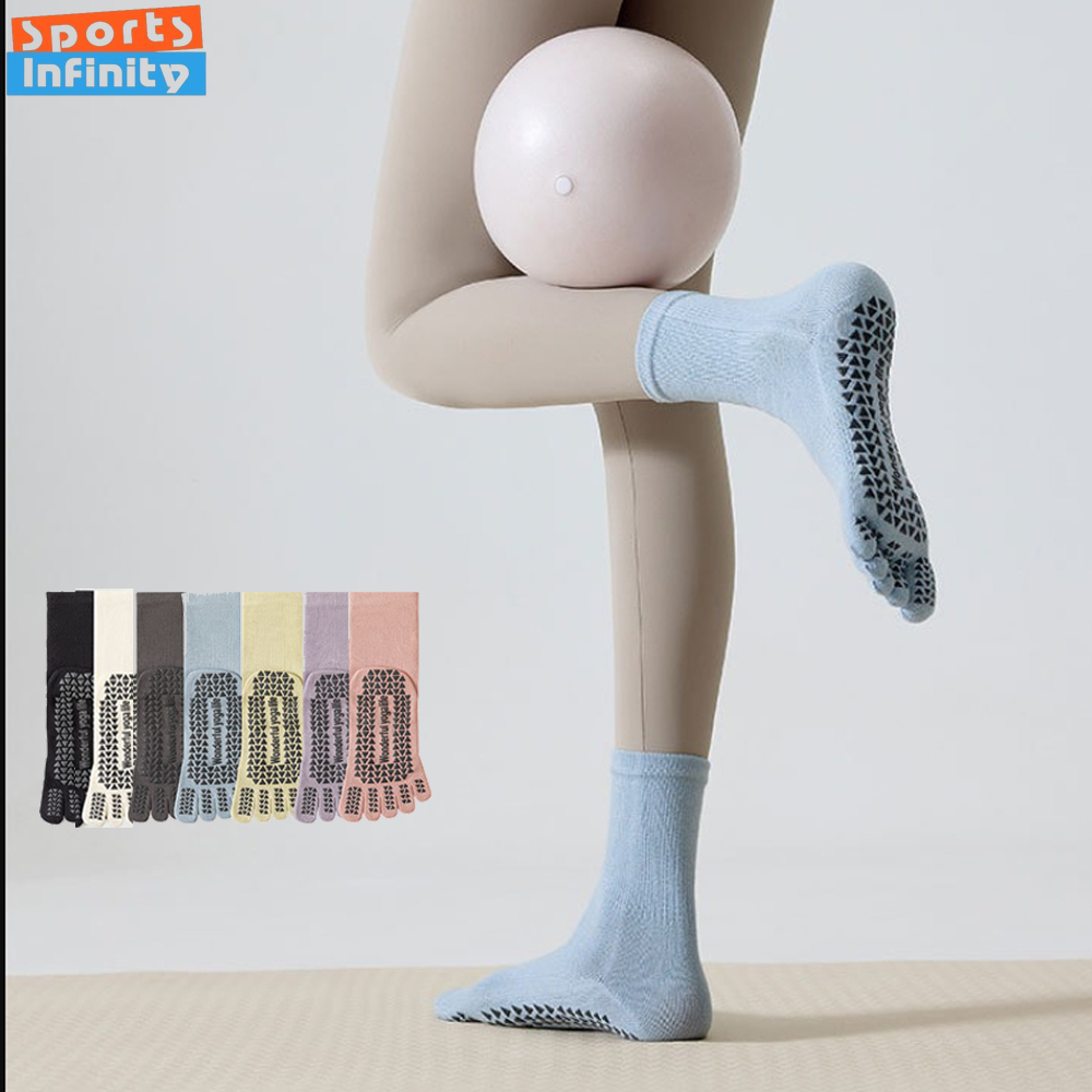 Модные носки для йоги с пятью  – обзор и цена Yoga Fitness Youtube