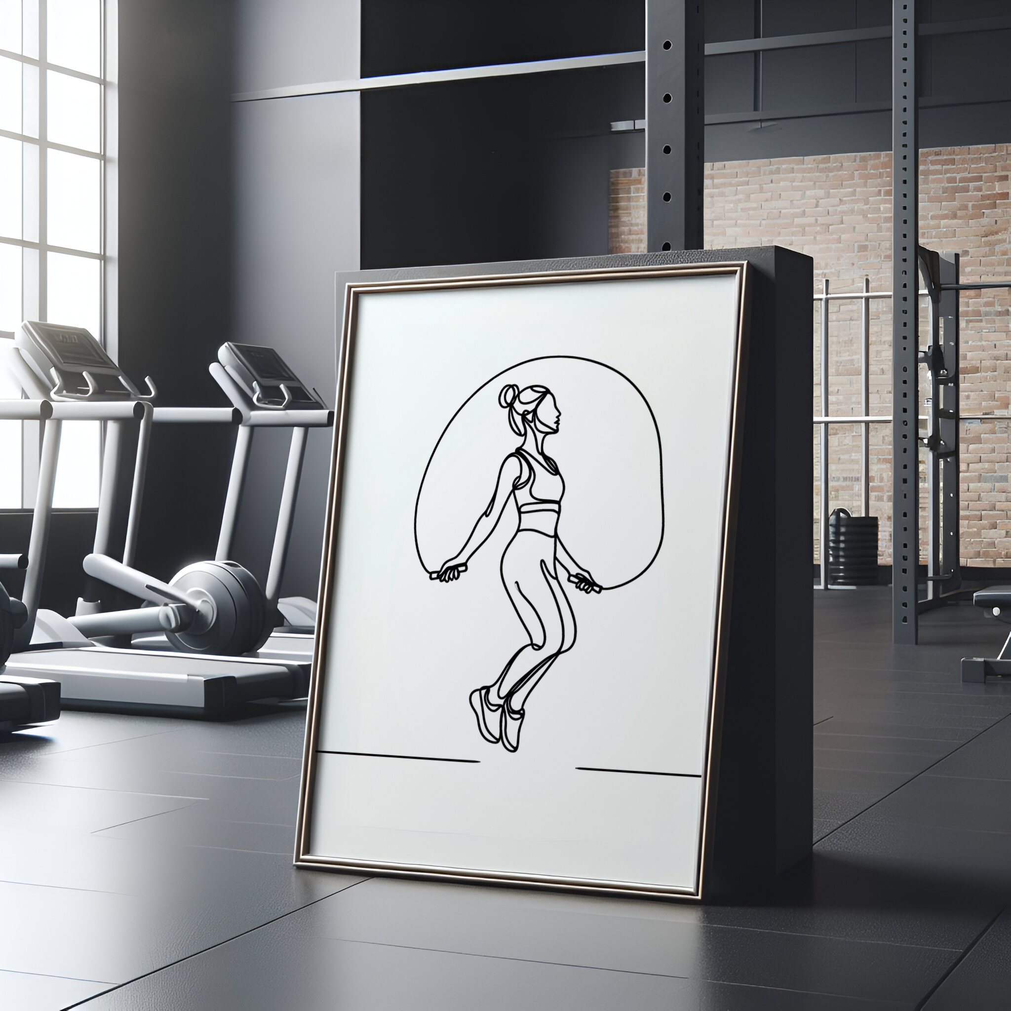 Набор из 3 постеров с изображе – обзор и цена Yoga And Fitness Studio