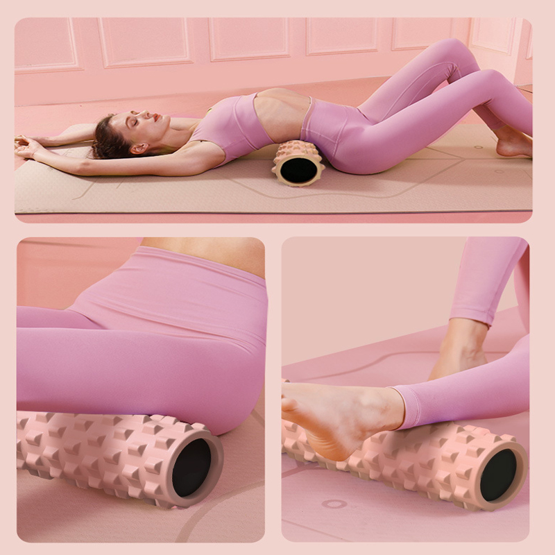 Массажный ролик из твердого пе – обзор и цена Yoga Fitness Wheel